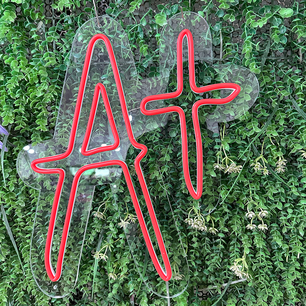 A Plus Mathnasium Neon Sign