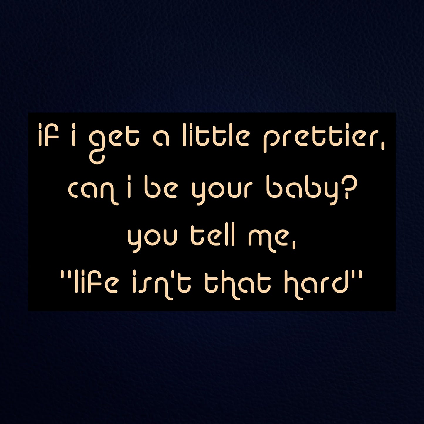 Custom Little Prettier Your Baby Warm White Neon Sign
