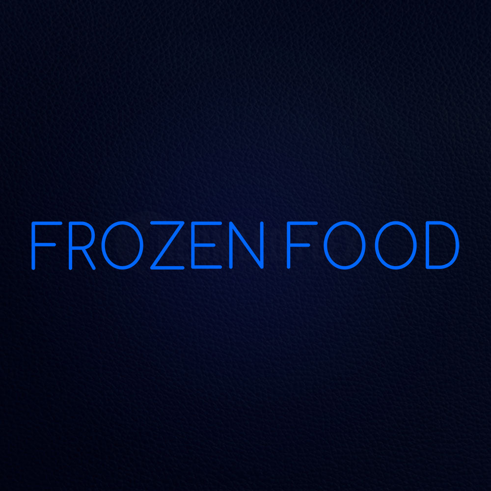 Frozen Food LED Neon Sign