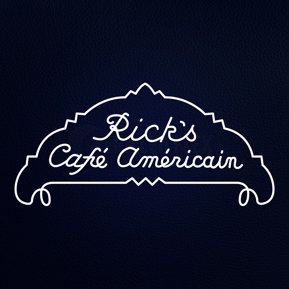 Rick's Cafe Americain Casablanca Neon Sign
