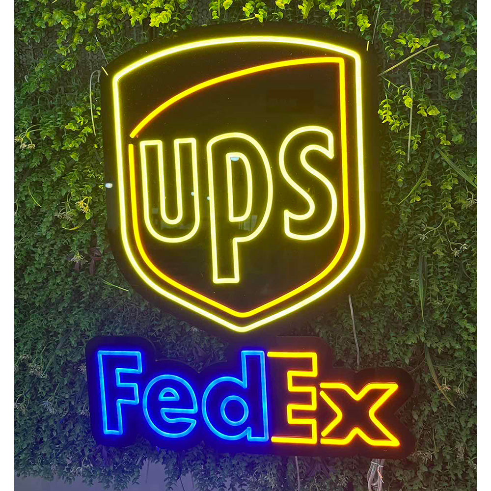 Ups Fedex Neon Sign
