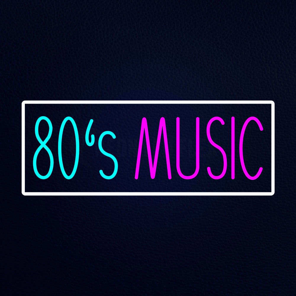 80S Music Neon Flex Sign