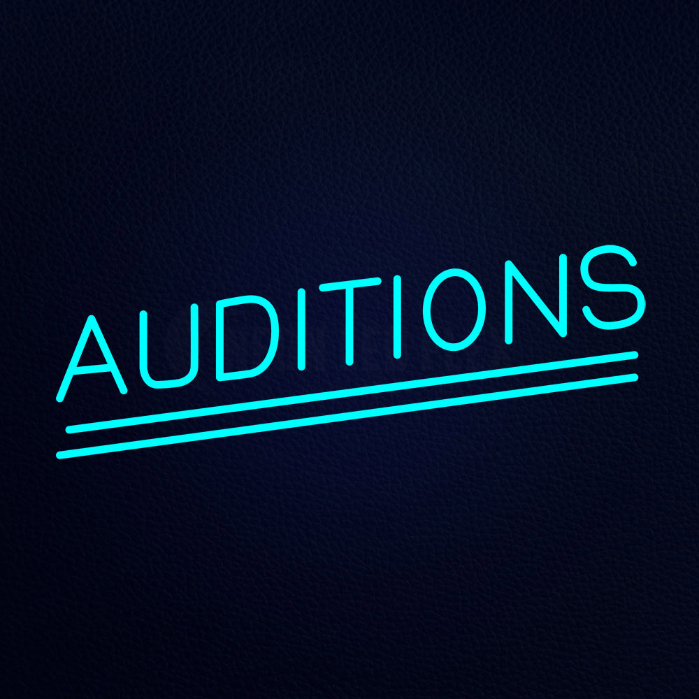 Auditions Neon Flex Sign