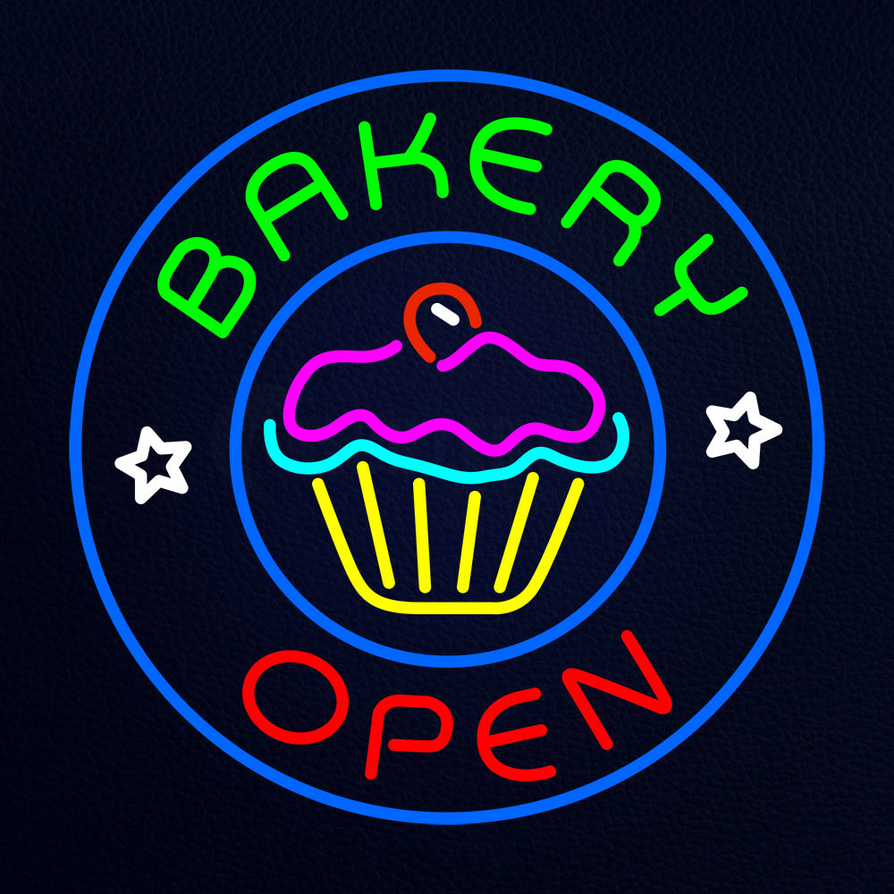 Bakery Open Neon Flex Sign