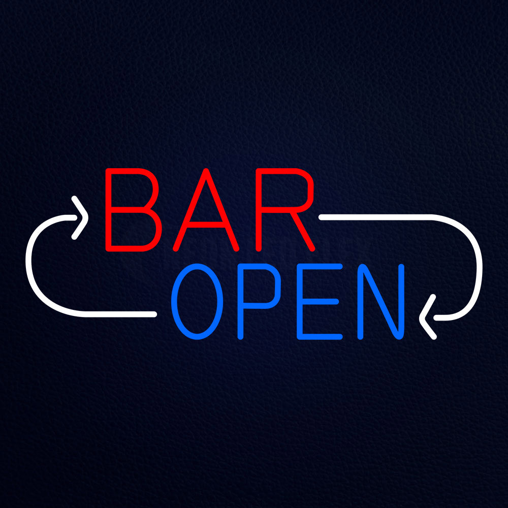 Bar Open Neon Flex Sign