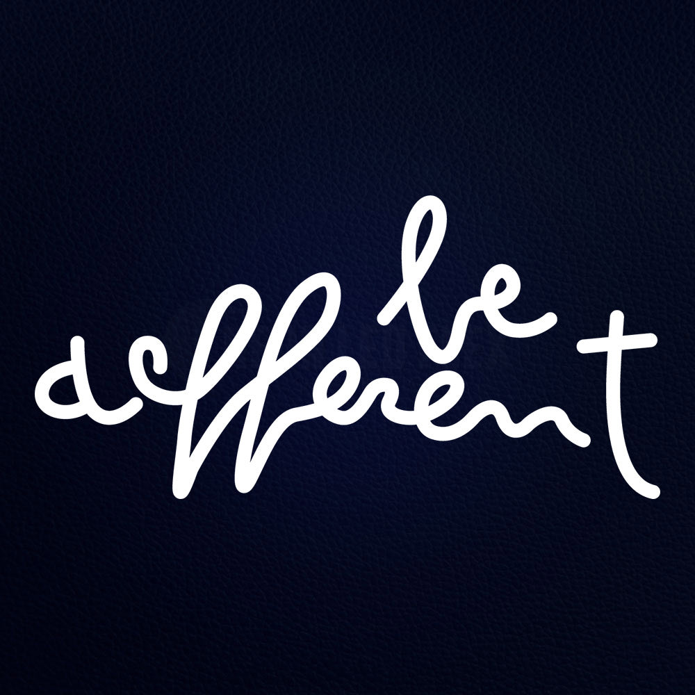 Be Defferent Neon Flex Sign