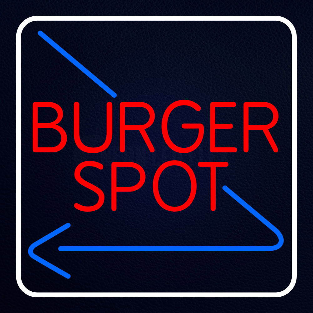 Burger Spot Neon Flex Sign