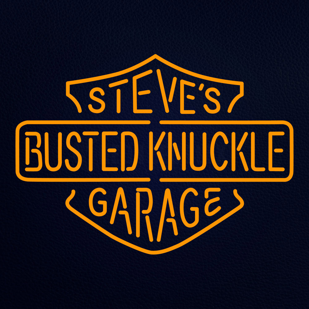 Busted Knuckle Steves Garage Neon Flex Sign