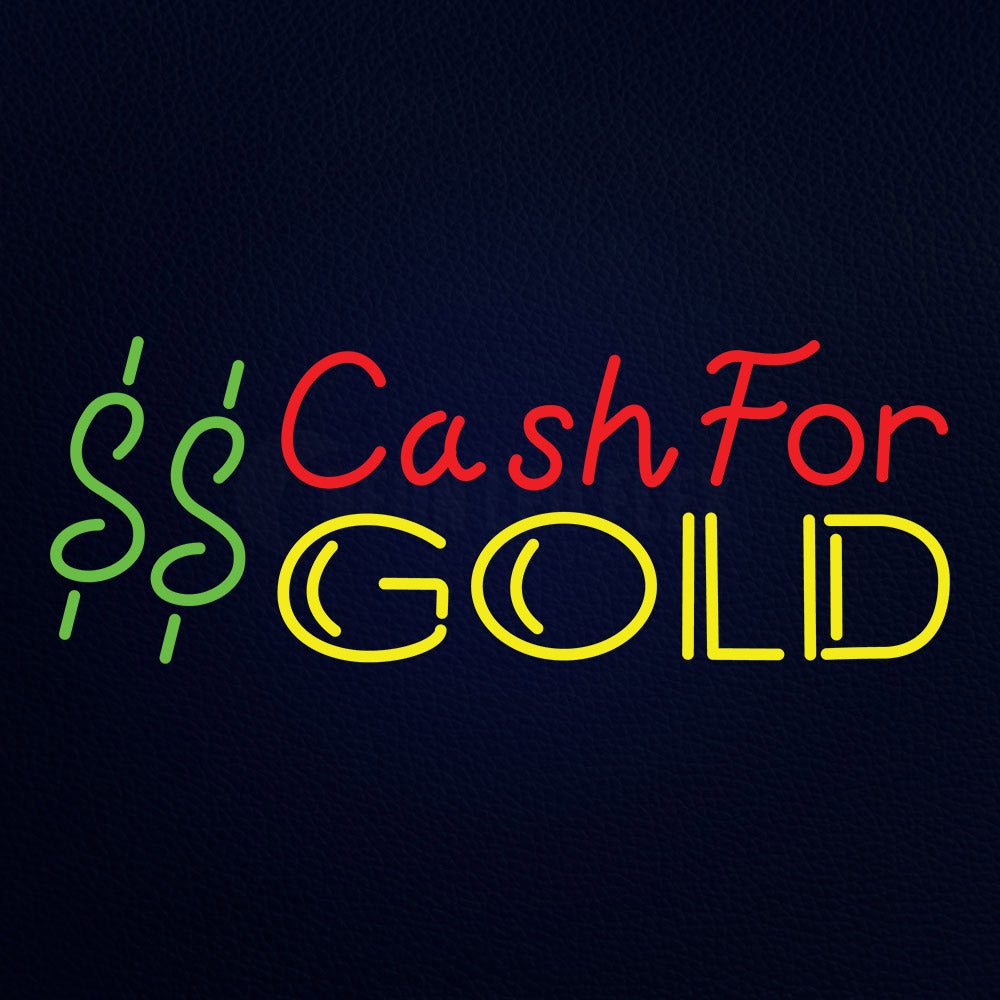 Cash For Gold Neon Flex Sign