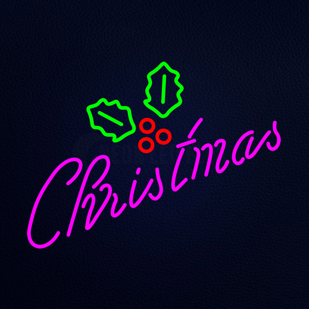 Christmas Logo Neon Flex Sign
