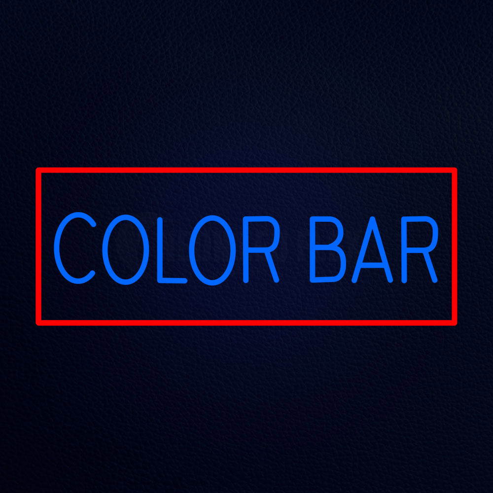 Color Bar Neon Flex Sign