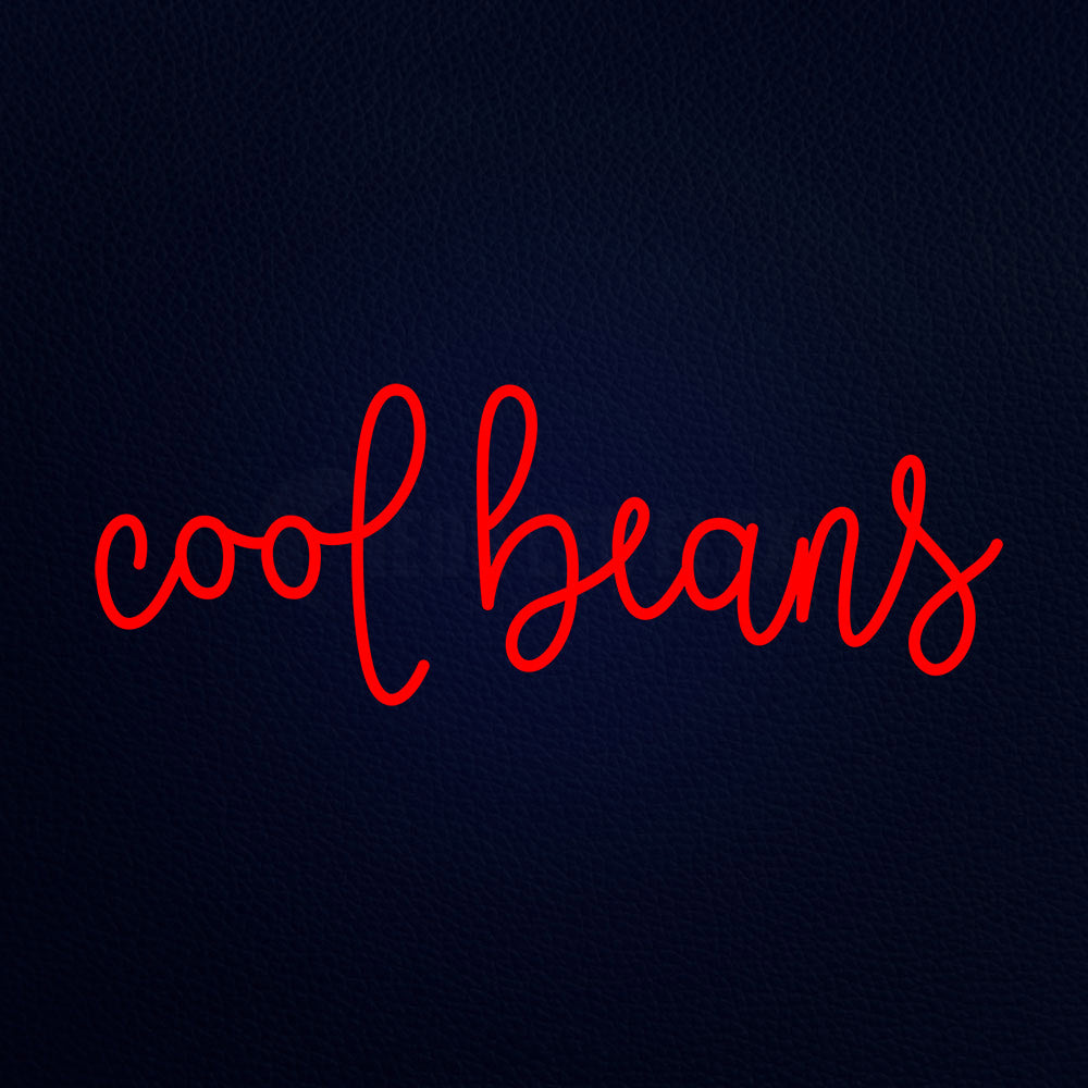 Cool Beans Neon Flex Sign