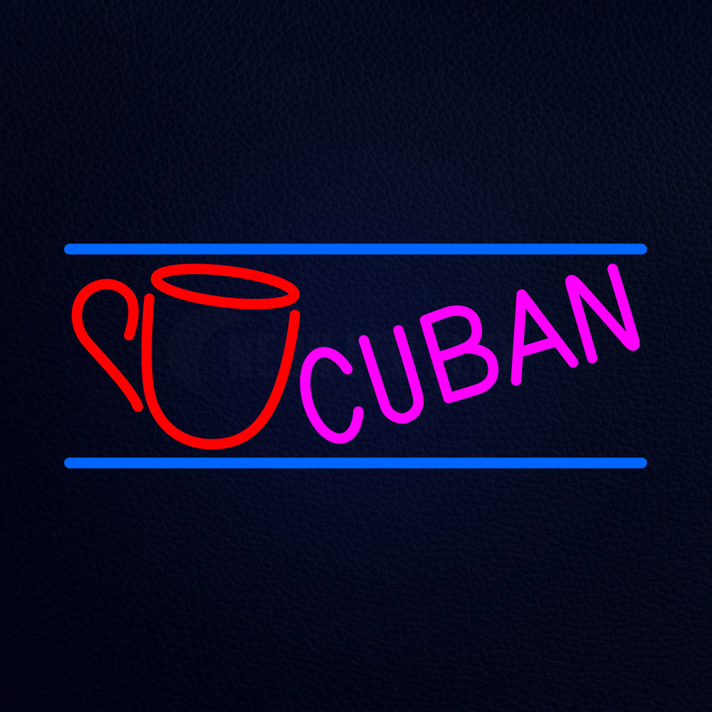 Cuban Neon Flex Sign