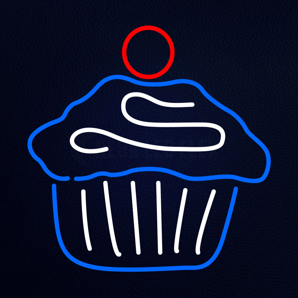 Cupcake Logo Neon Flex Sign