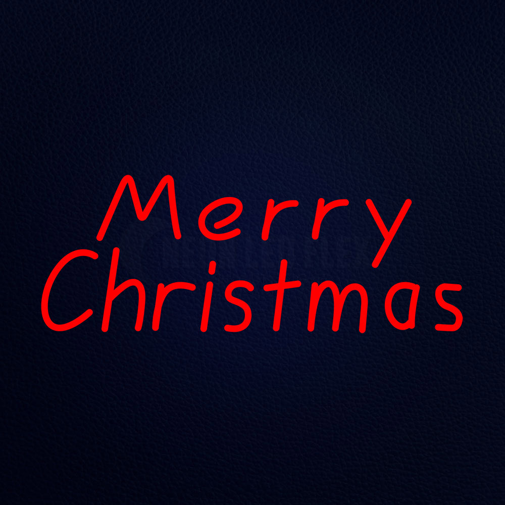 Custom Merry Christmas Neon Flex Sign