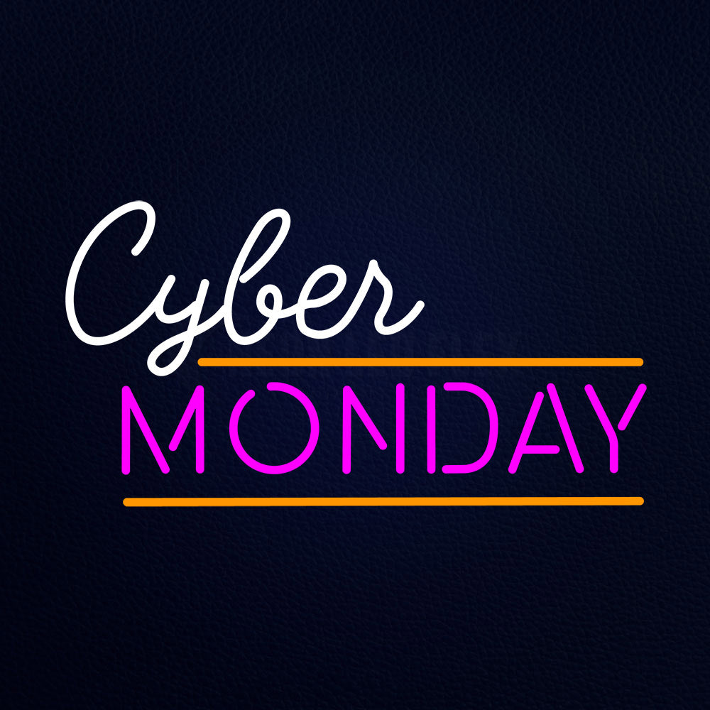 Cyber Monday Neon Flex Sign