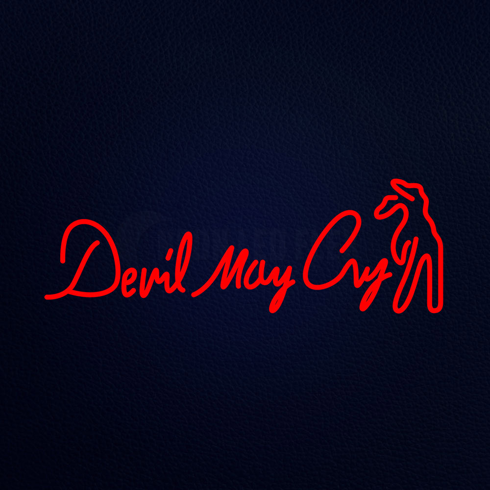 Devil May Cry Neon Flex Sign