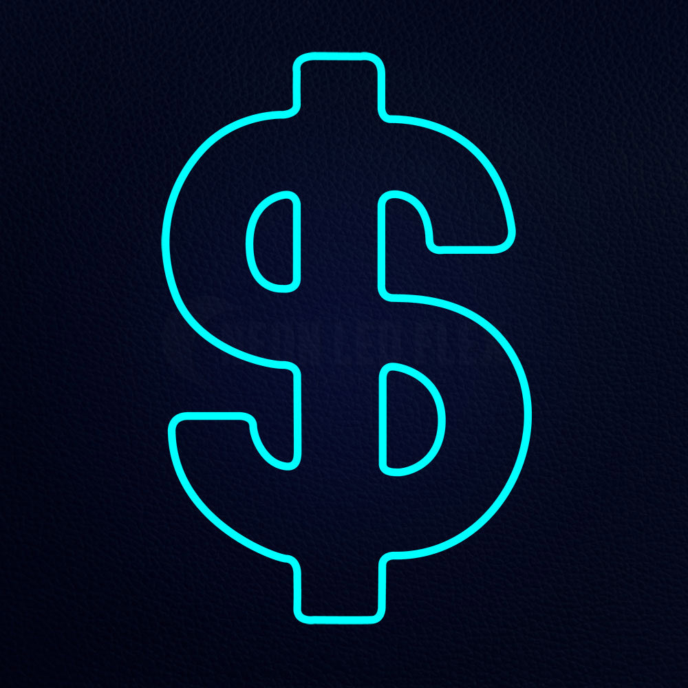 Doller Neon Flex Sign