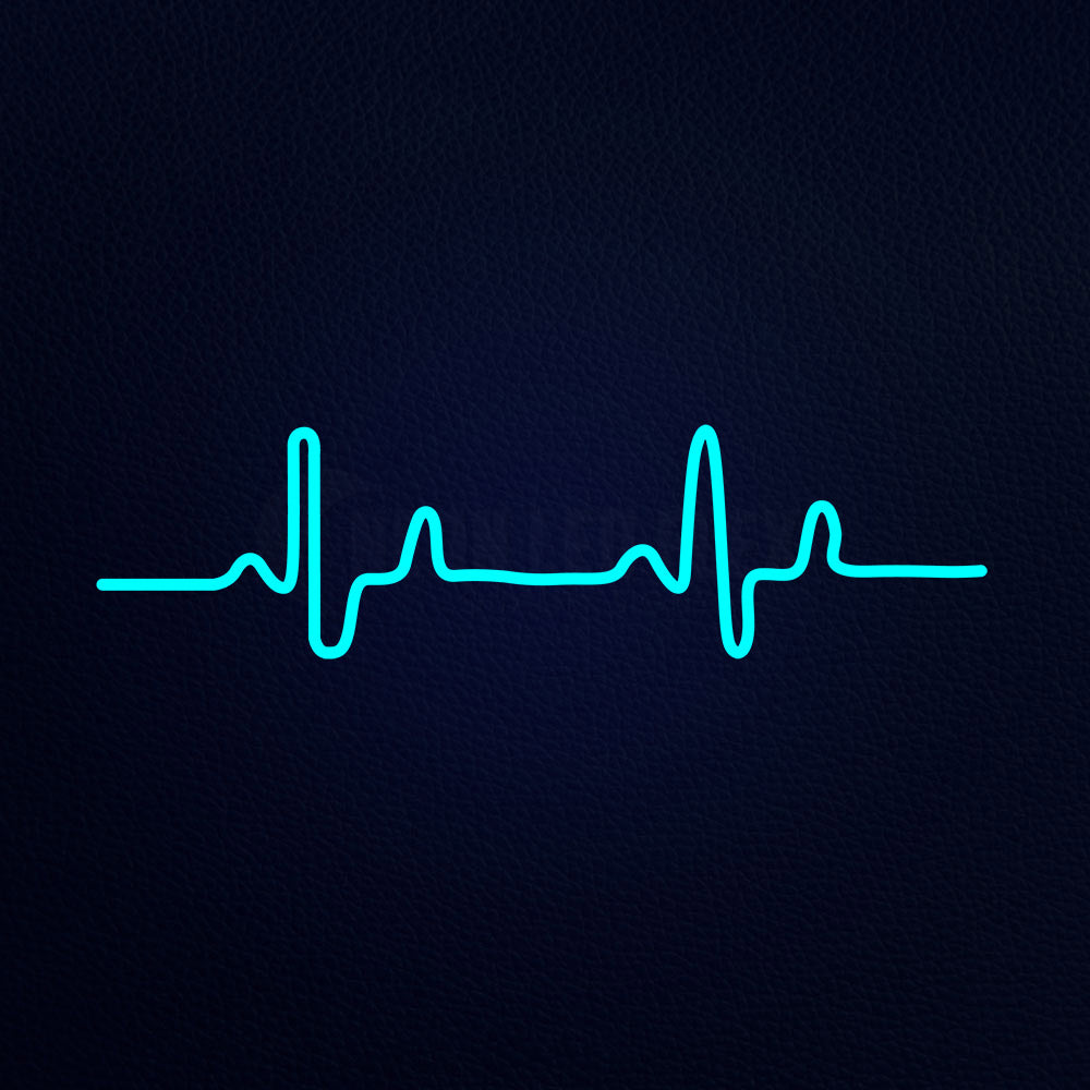 Ecg Electrocardiogram Neon Flex Sign