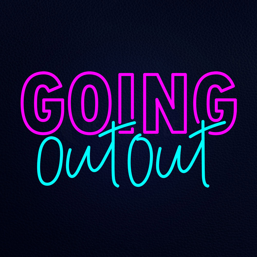 Going Out Neon Flex Sign