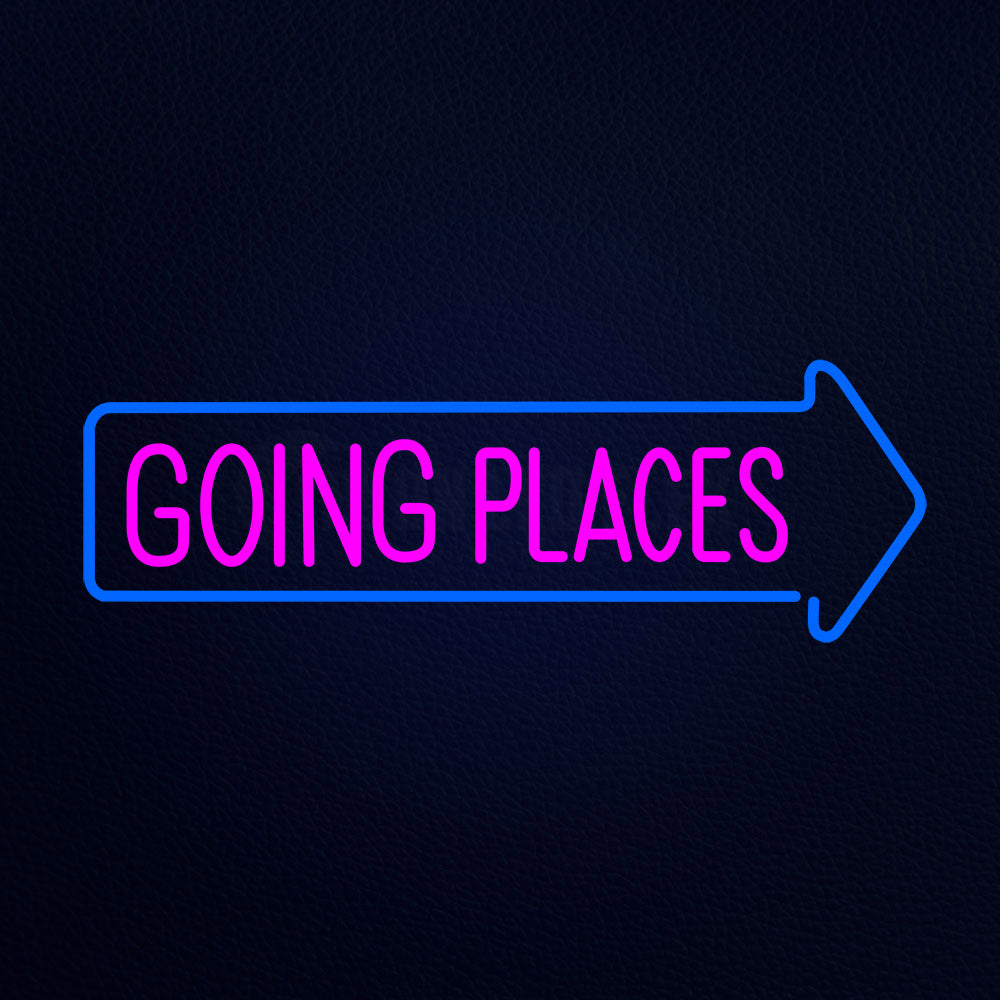 Going Places Neon Flex Sign