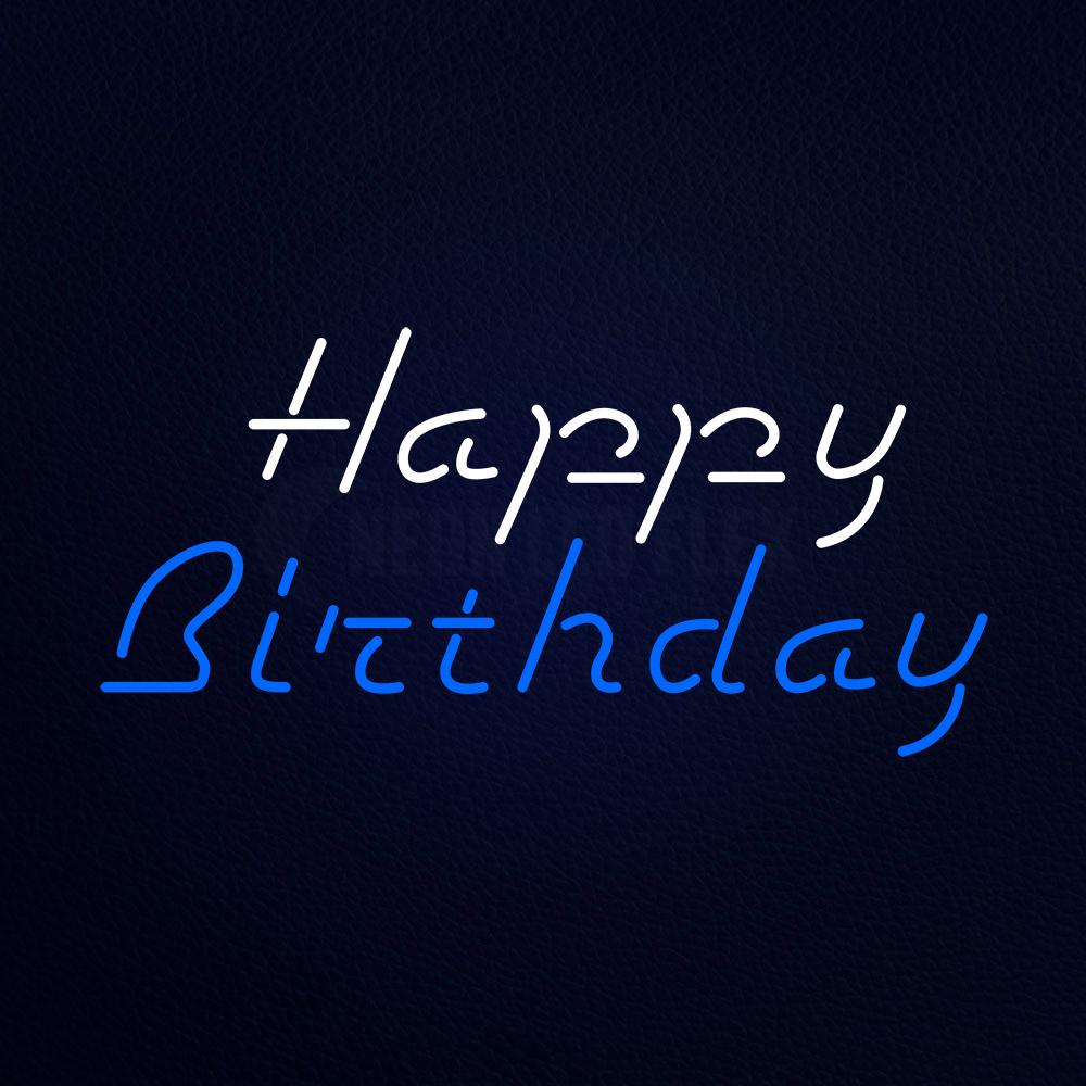 Happy Birthday LED Neon Sign, LED Flex Neon LIGHT