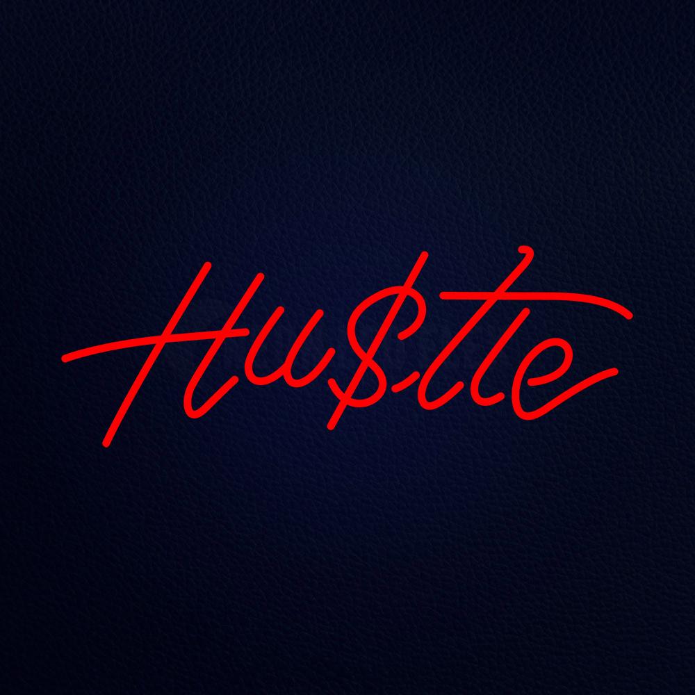 Hustie Neon Flex Sign