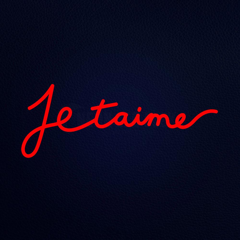 Je Taime Neon Flex Sign