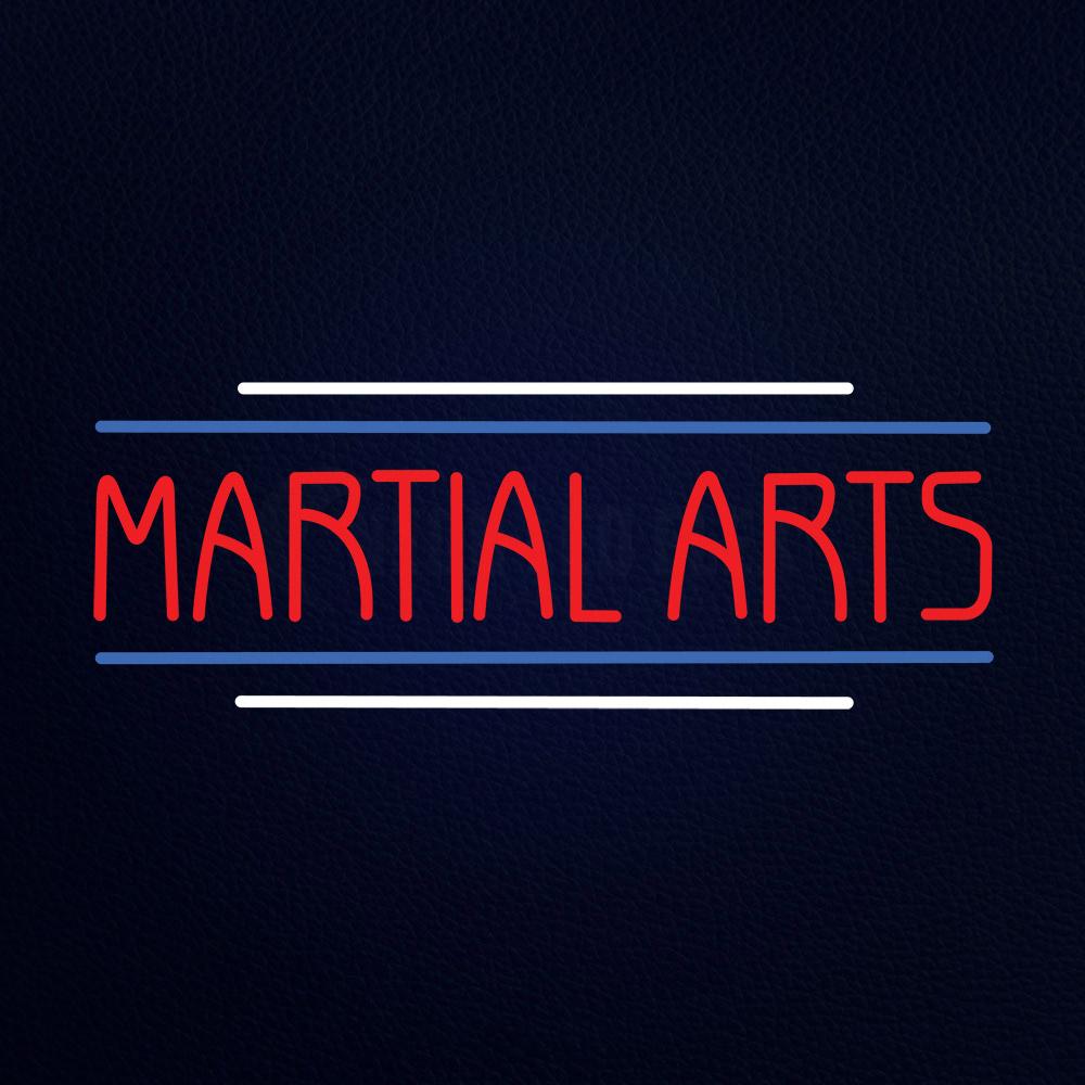 Martial Arts Neon Flex Sign