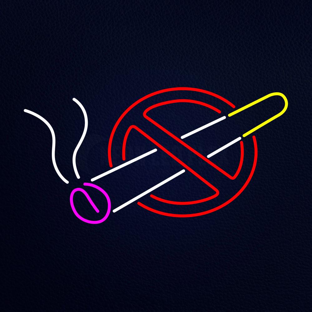 No Smoking Neon Flex Sign