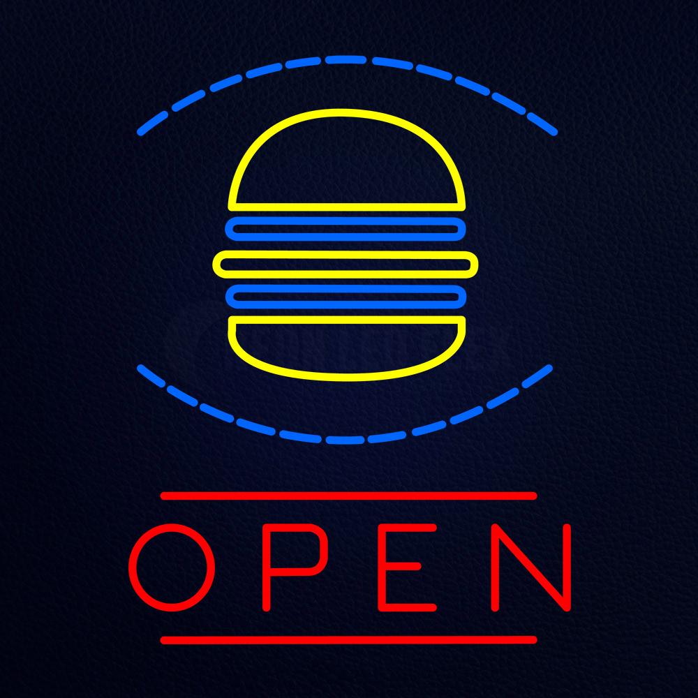 Open Neon Flex Sign