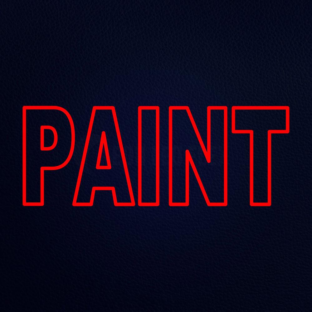 Paint Neon Flex Sign