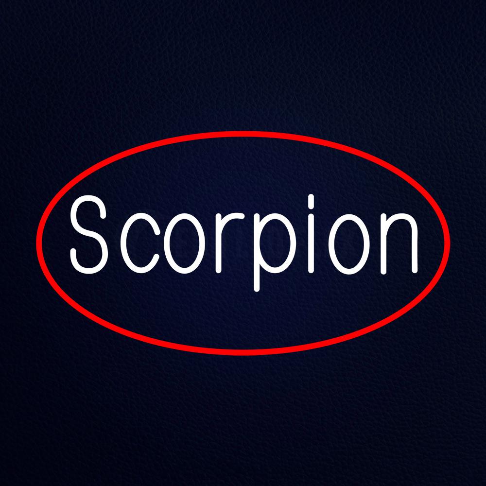 Scorpion Red Neon Flex Sign