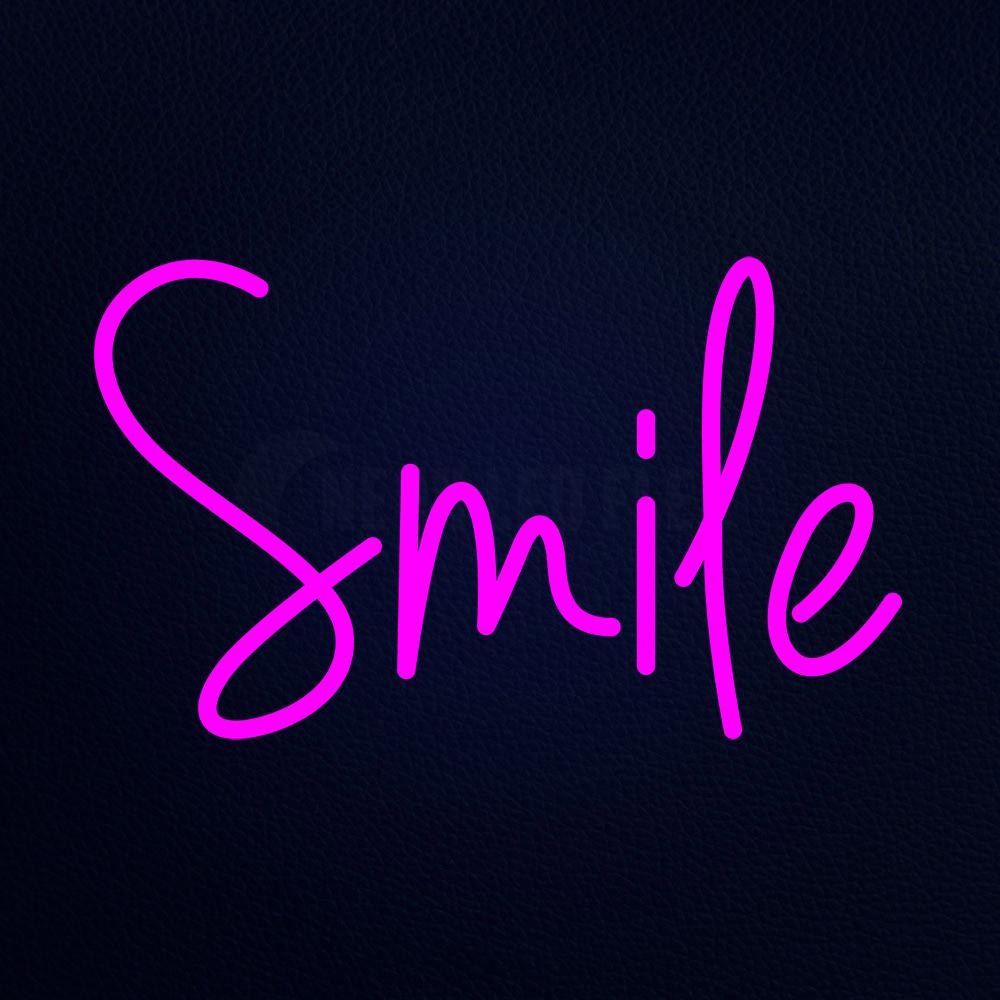 Smile Neon Sign – NEON-LEDFLEX