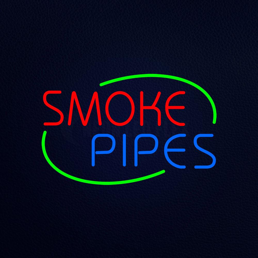 Smoke Pipes Neon Flex Sign