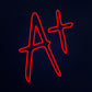 A Plus Mathnasium Neon Sign