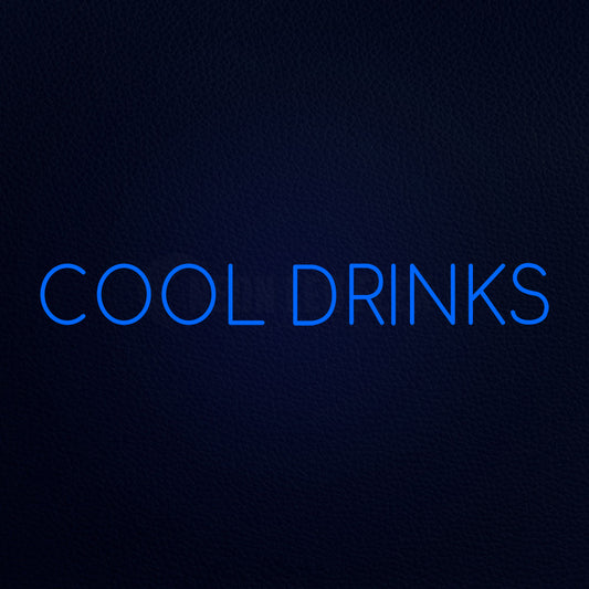 Cool Drinks LED Neon Sign