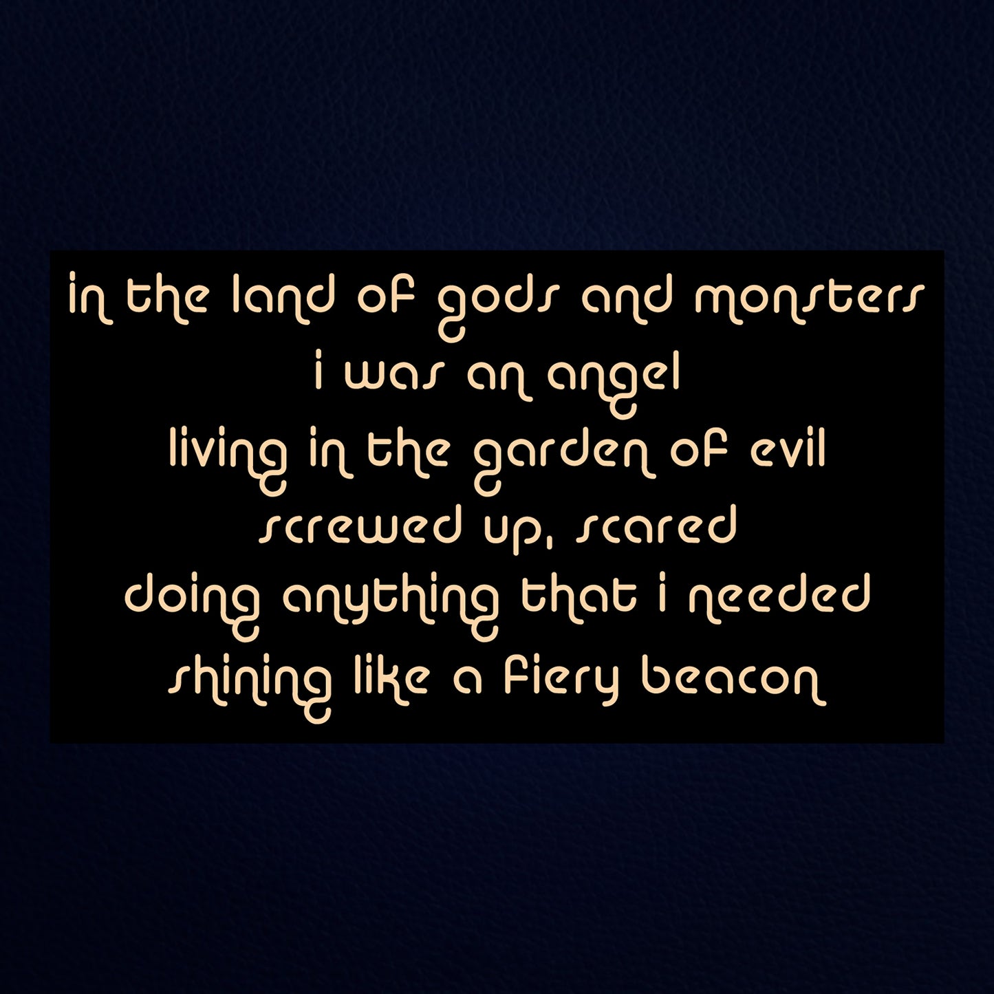 Custom I Was An Angel - Warm White - Neon Sign