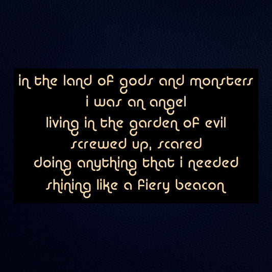 Custom I Was An Angel - Warm White - Neon Sign