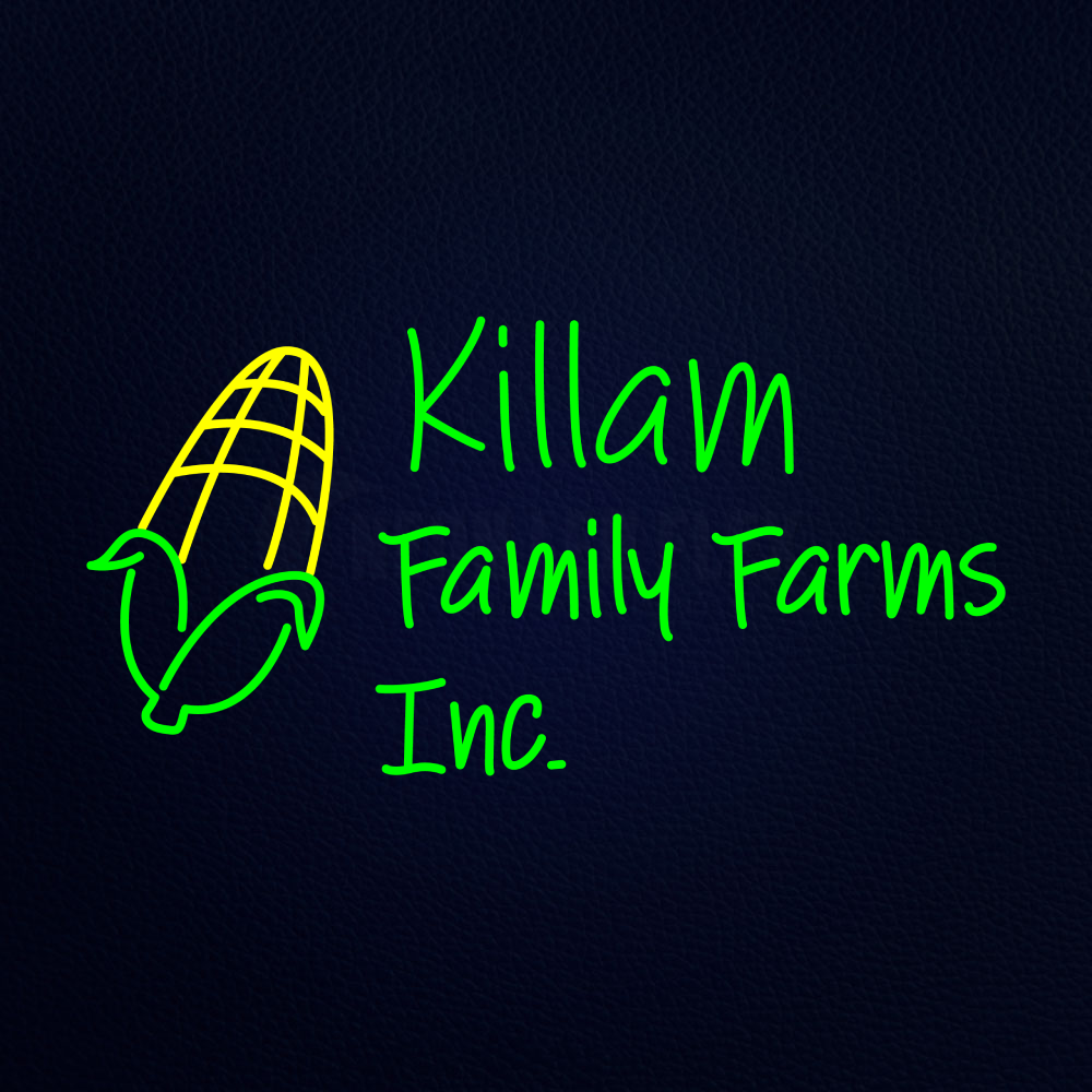 Custom Killam Family Farms LED Neon Sign