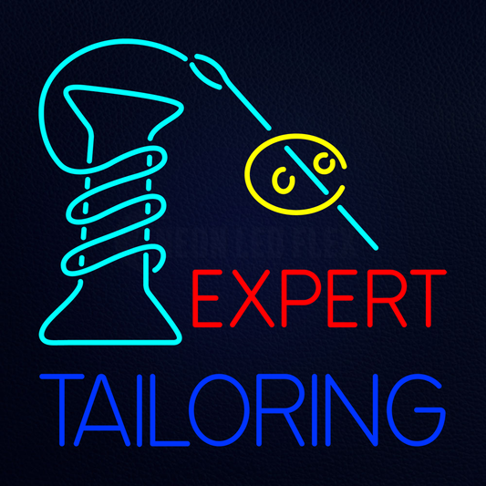Expert Tailoring Neon Sign
