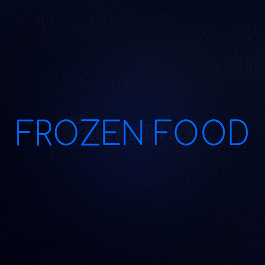 Frozen Food LED Neon Sign