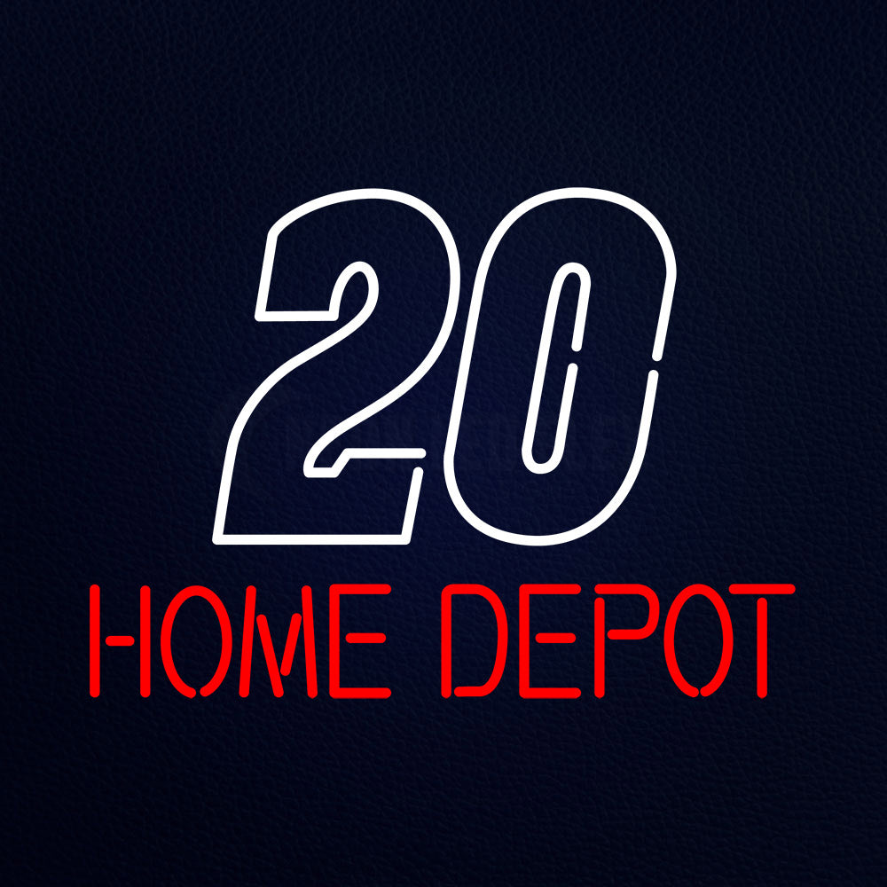 20 Home Depot Neon Flex Sign