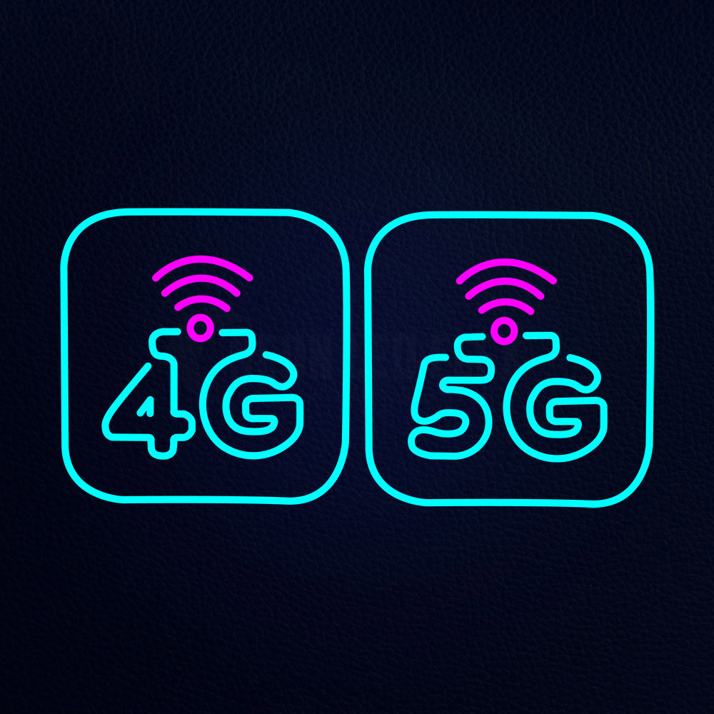 4G 5G Neon Flex Sign