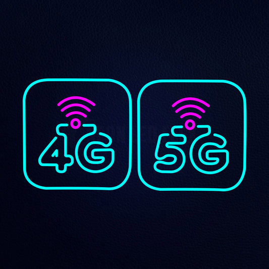 4G 5G Neon Flex Sign