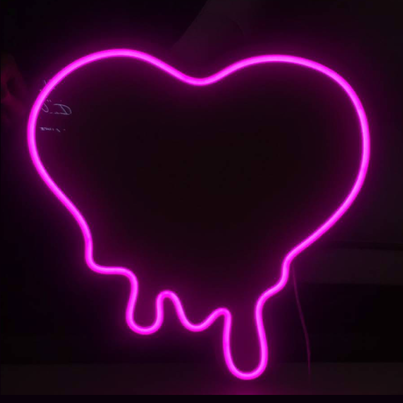 Aesthetic Heart Neon Sign