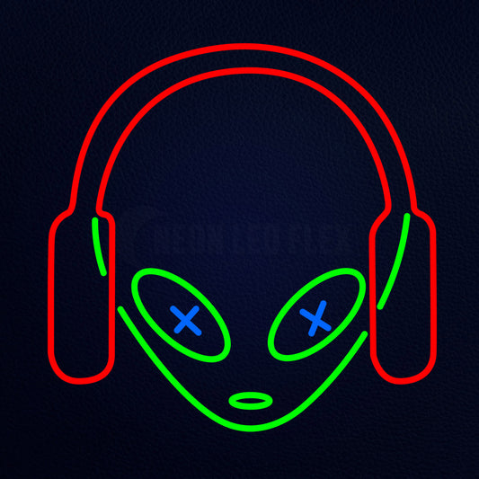 Alien Neon Flex Sign