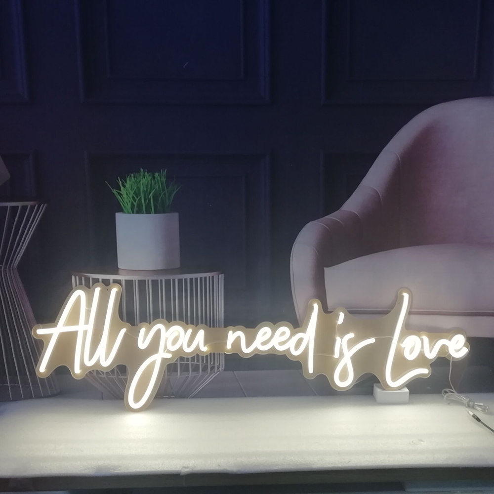 All You Need Is Love Neon Sign