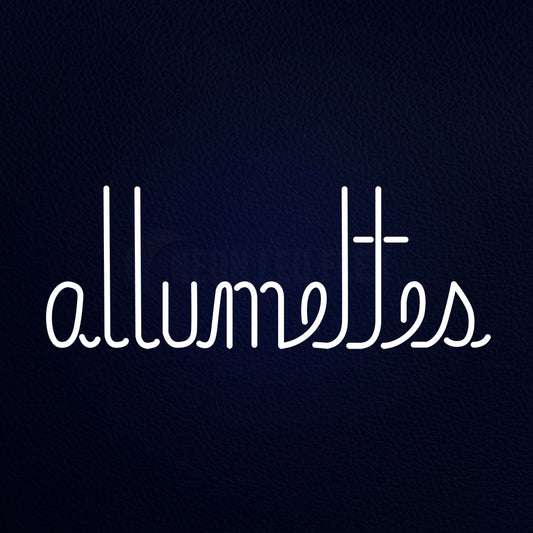 Allumettes Neon Flex Sign