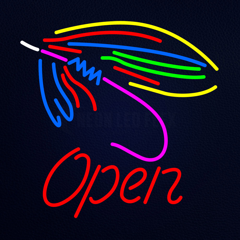 Alteration Open Neon Flex Sign